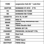 Trinx M116